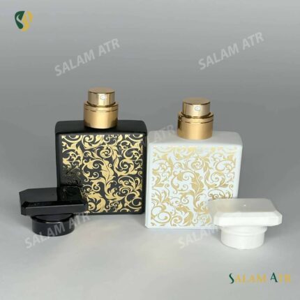 شیشه عطر آنتیک طلاکوب