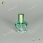 شیشه عطر قلبی سبز