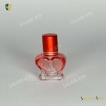 شیشه عطر قلبی قرمز