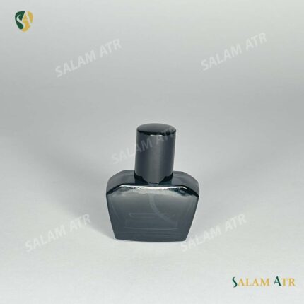 شیشه عطر گلدانی مشکی