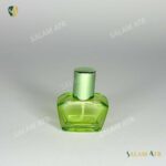 شیشه عطر گلدانی سبز