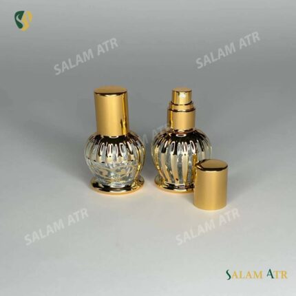 شیشه عطر شيشه طلاكوب خمره