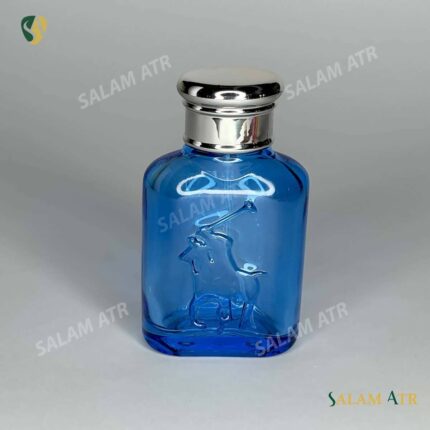 شیشه عطر پولو رنگى آبی