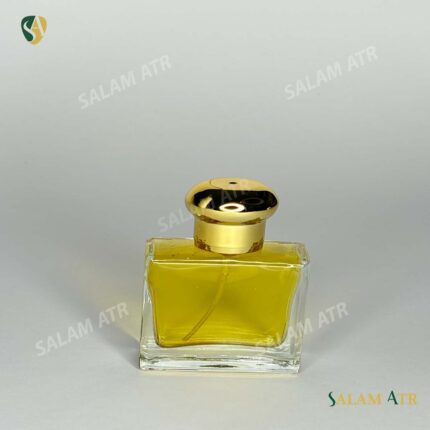 شيشه عطر شلبى طلایی