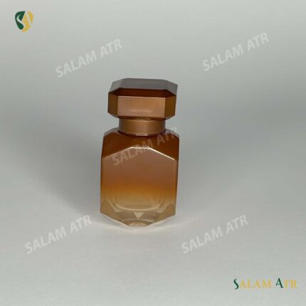 شيشه عطر تراش قهوه ای