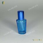 شيشه عطر خمره اى آبی
