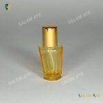 شيشه عطر خمره اى زرد