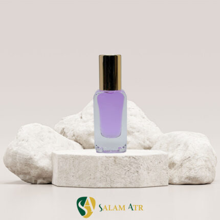 شیشه عطر آرامیس 15 میل ایزی کریمپ مدل AZ356 با درب استوانه‌ای با بک گراند