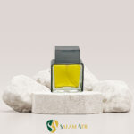 شیشه عطر ایفوریا 25 میل مدل PT374T با اسپری پیچی مشکی با بکگراند