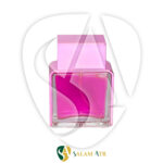 شیشه عطر ایفوریا 25 میل مدل PT374T با اسپری پیچی صورتی