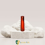 شیشه عطر شمعی ۱۵ میل رنگی قرمز مدل PT045C با بک گراند