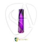 شیشه عطر شمعی ۱۵ میل رنگی بنفش مدل PT045C