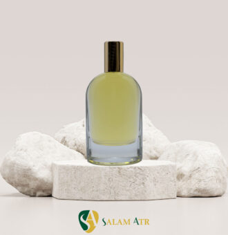 شیشه عطر جگوار ۱۰۰ میل ایزی کریمپ درب استوانه مدل AZ4013 با بک گراند