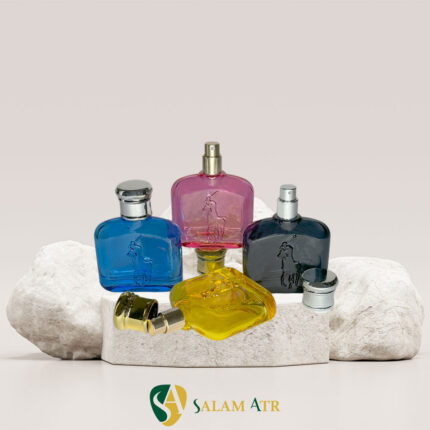 شیشه عطر پولو کتابی 50 میل مدل PT184C با بکگراند