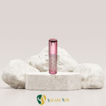 شیشه عطر قلبی رنگی ۱۵ میل صورتی مدل FX016 با بکگراند