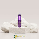 شیشه عطر قلبی رنگی ۱۵ میل بنفش مدل FX016 با بکگراند