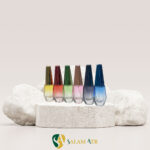 شیشه عطر انجو (لاکی) ۱۰ میل رنگی مدل PT041C با بکگراند