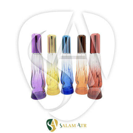 شیشه عطر ارگانزا ۲۲ میل با درب UV مدل AZ109