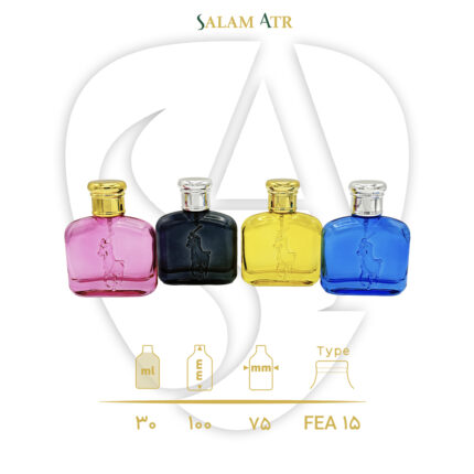 شیشه عطر پولو کتابی 50 میل مدل PT184C با مشخصات