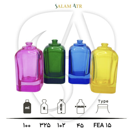 شیشه عطر TP100-020 شفاف 100 میل با مشخصات