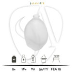 شیشه عطر TP50-0005 مات 50 میل با مشخصات