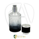شیشه عطر کلویی 50 میل کد PT616C با درب باز