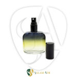 ابعاد ششیشه عطر اطلس رنگی ۲۰ میل کد AZY-16-10 ببروی سنگ