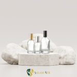 کپ استوانه آلومینیوم برروی سنگ