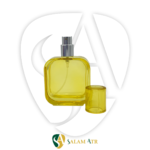 شیشه عطر لاگوست 50 میل رنگی کد PT082C با درب باز