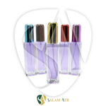 شیشه ی عطر بارلان بلند30 میلدهنه 18 والف پلاستیکی کد az105