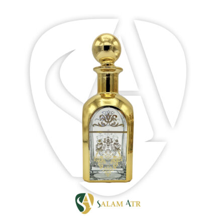 شیشه عطر RCR هرمی طلاکوب 250 میل کد AZY-16-25 طرح (2)