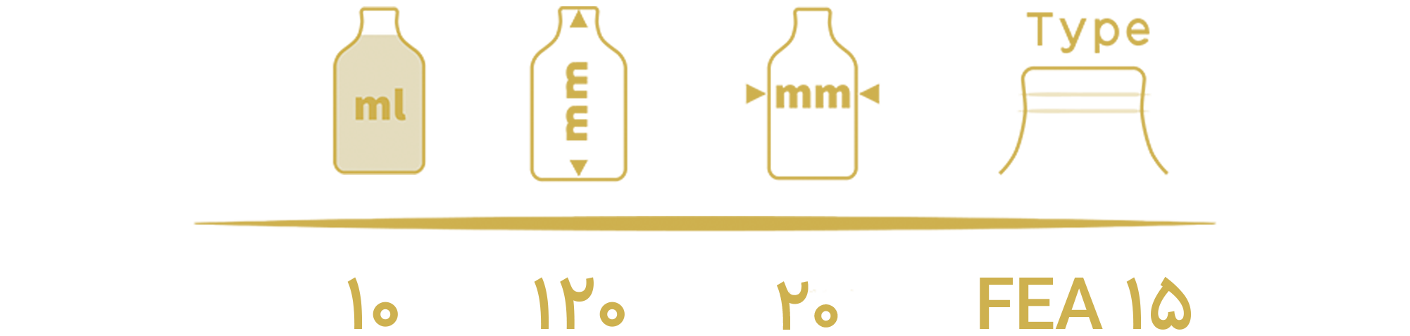 مشخصات شیشه عطر تامپو مربع ۱۰ میل کد AZY-16-2