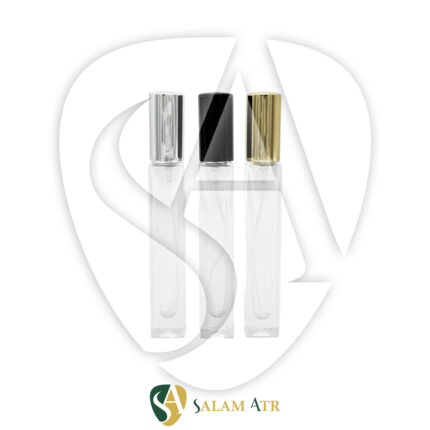 شیشه عطر تامپو مربع ۱۰ میل کد AZY-16-2