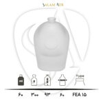 شیشه عطر TP60-012 مات 50 میل با مشخصات