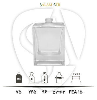 شیشه عطر TP75-0013 (75 میل) با مشخصات