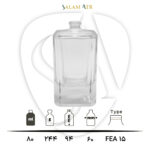 شیشه عطر TP80-003 شفاف 80 میل با مشخصات