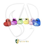 شیشه عطر قلبی UV ۳۰ میل کد AZY-16-13