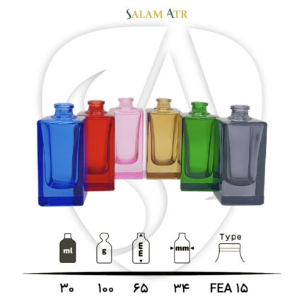 شیشه عطر مدل YS168 رنگی با مشخصات