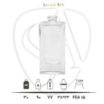 شیشه عطر مدل YS173 شفاف با مشخصات