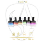 شیشه عطر زارا رنگی ۲۵ میل کد AZY-16-6 با مشخصات