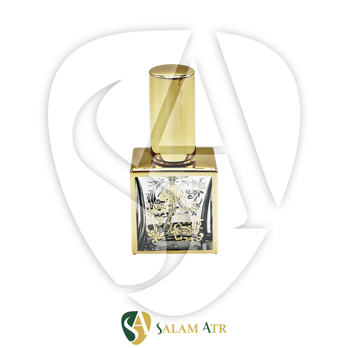 شیشه عطر مربع طلاکوب 10 میل کد AZY-17-04 شیشه عطر مربع طلاکوب 10 میل کد AZY-17-04