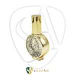 شیشه عطر چنس طلاکوب 15 میل کد AZY-17-03 از بغل