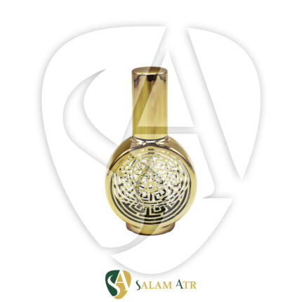 شیشه عطر چنس طلاکوب 15 میل کد AZY-17-03