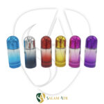 شیشه عطر طرح موشکی 20 میل درب پیچی کد LZ-159