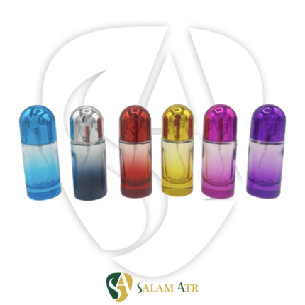 شیشه عطر طرح موشکی 20 میل درب پیچی کد LZ-159