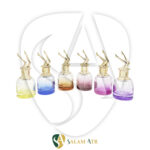 رنگ بندی شیشه عطر طرح اسکندل 30 میل رنگی کد AZY-17-12